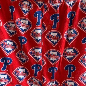 Philadelphia Phillies Mens Fleece Pajama Bottoms sz 2XL